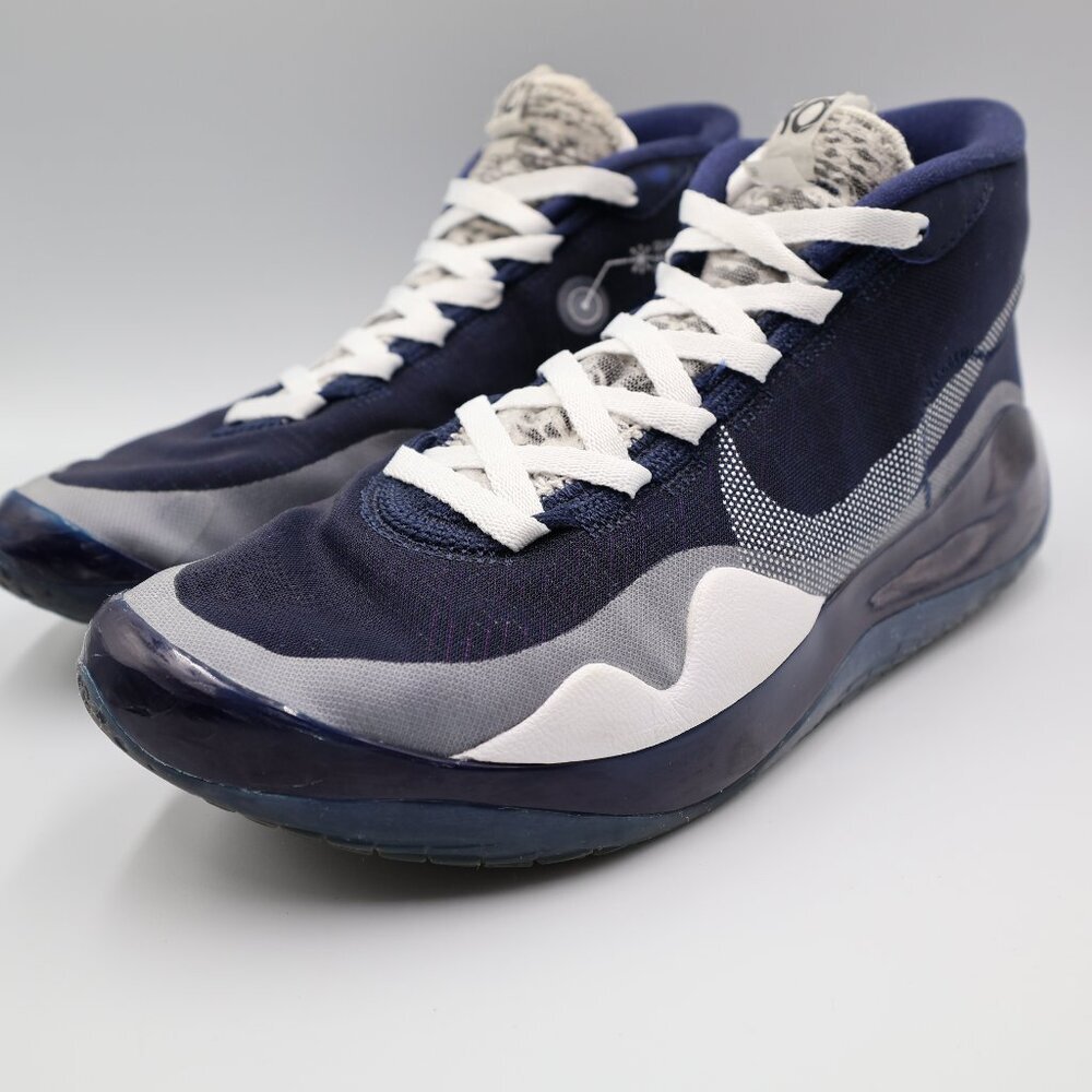 Nike KD 12th‎ Edition 2019-2020 Kevin Wayne Durant Size 8.5 Navy Blue